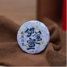 Чорний чай "Мейгвей Хун Ча" з трояндою (Meigui Hong Cha), 5 г, міні млинець / таблетка