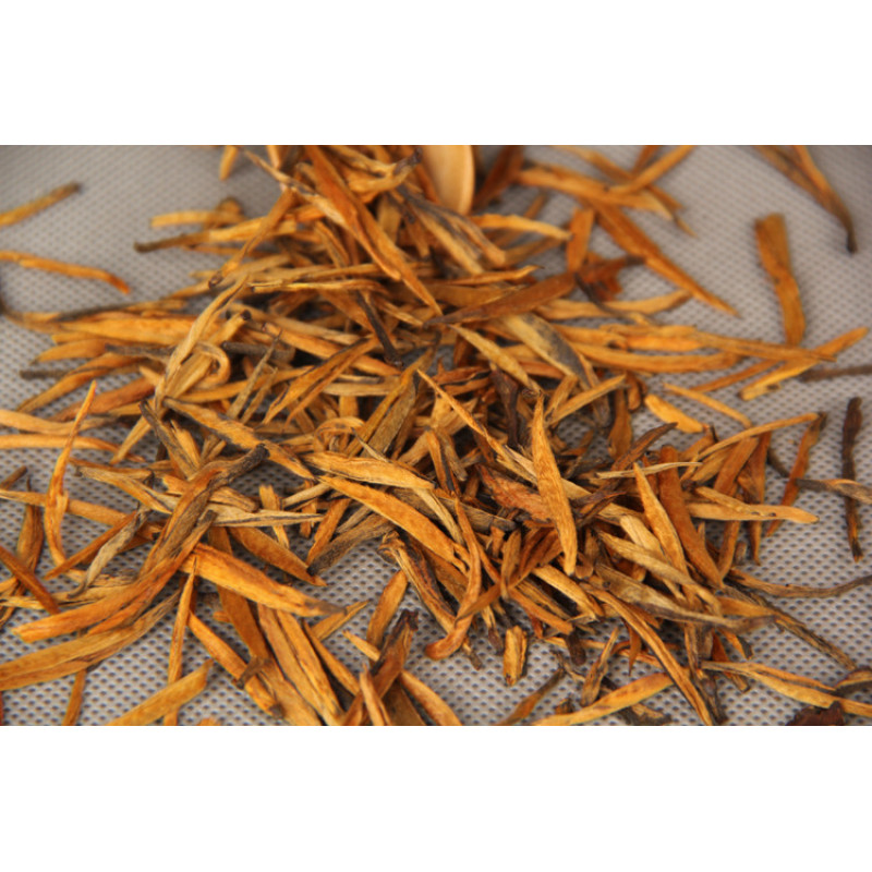 Чорний чай "Золоті голки" (Дянь Хун Да Цзінь Я), 2025 р, розсипний