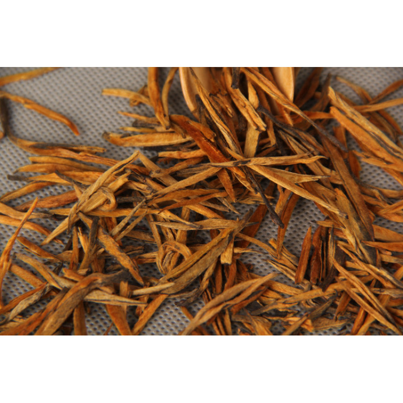 Чорний чай "Золоті голки" (Дянь Хун Да Цзінь Я), 2025 р, розсипний