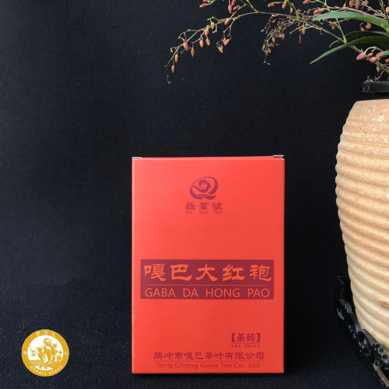 Чай улун GABA "Да Хун Пао" (GABA Da Hong Pao), 100 г, чайний брикет