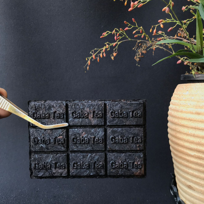 Чай улун GABA "Да Хун Пао" (GABA Da Hong Pao), 100 г, чайний брикет