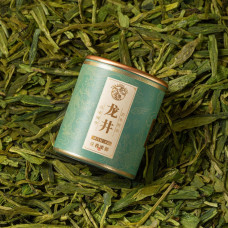 Зелений чай "Лунцзин" (Longjing), 8 г, банка