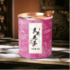 Жасминовий чай "Мо Цзинь" (Jasmine Songzhen), 8 г, банка