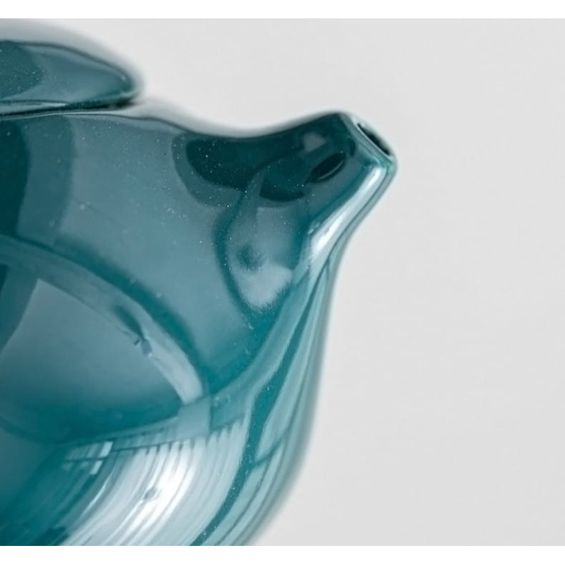 Набір чайного посуду "Гочао" (Guochao), 1 чайник + 4 чашки, подарункова коробка, зелений