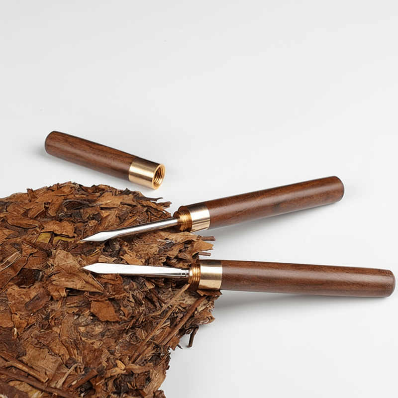 Чайна голка для пуеру, коричнева