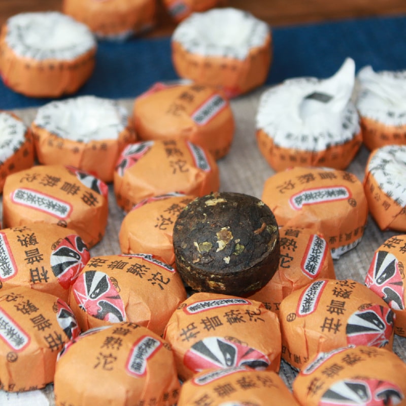 Цитрусовий чай пуер "Ган Пу Ча" (Gan Pu Cha), 5 г, міні точа