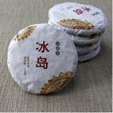 Чай пуер шу "Біндао" (Bingdao), 100 г, млинець