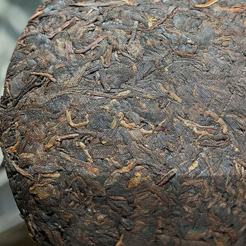 Чай пуер шу "Чжень Сінь" (Zhen Xin), 357 г, млинець