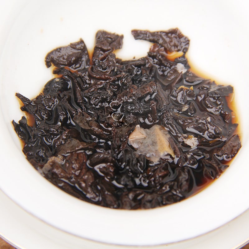 Чай пуер шу з трояндою "Hechangxuan" (Rose Pu-erh Tuocha), 5 г, міні точа