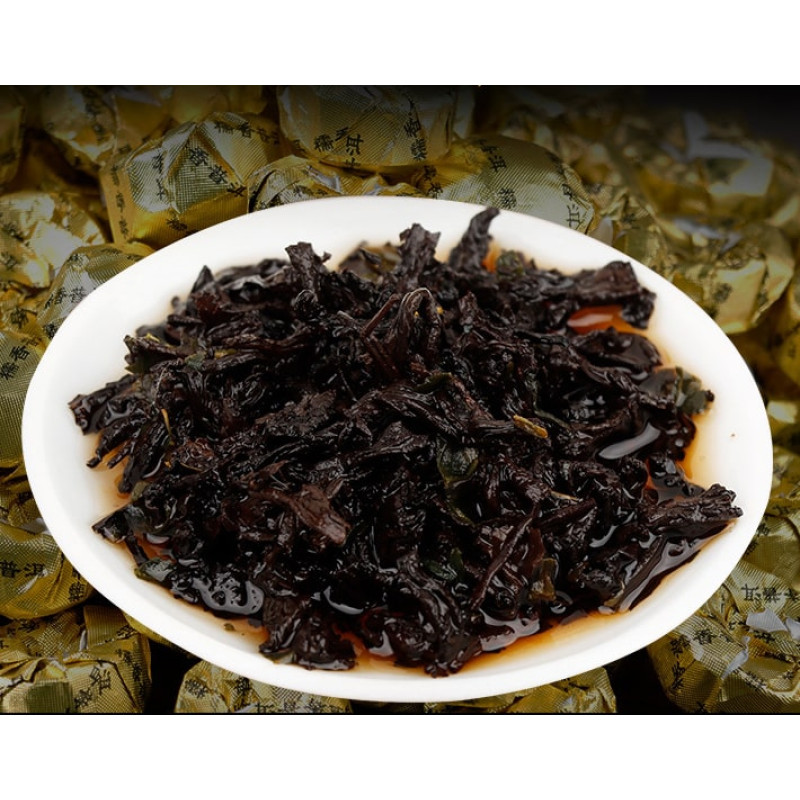 Чай пуер шу "Нио Сян" (Nuo Xiang), 5 г, міні точа