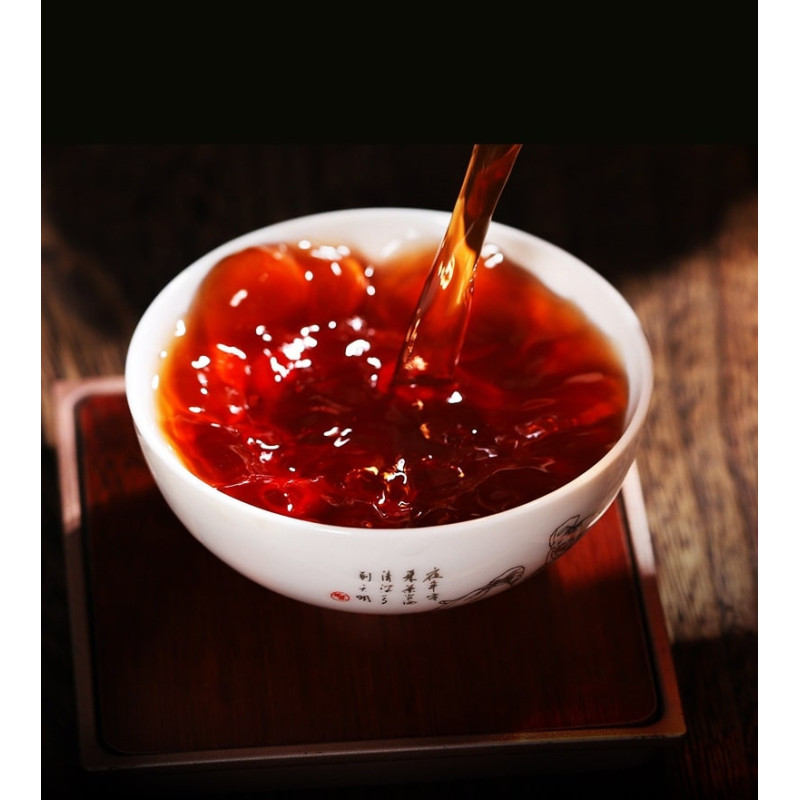 Чай пуер шу "Нио Сян" (Nuo Xiang), 5 г, міні точа