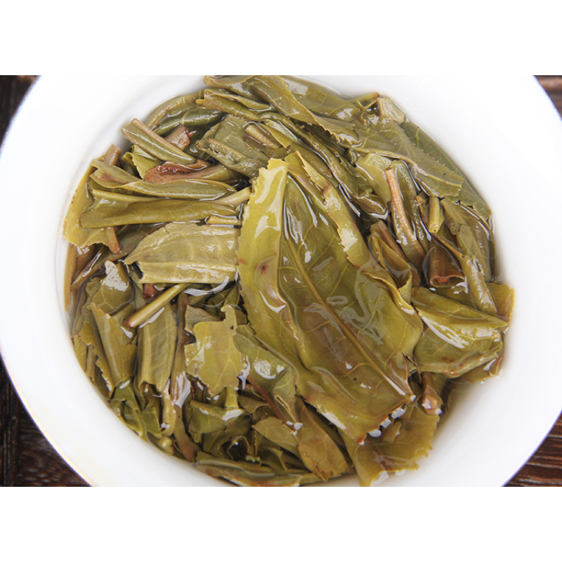 Чай шен пуер з стародавніх дерев "Цзінмай" (Jingmai), 100 г, млинець