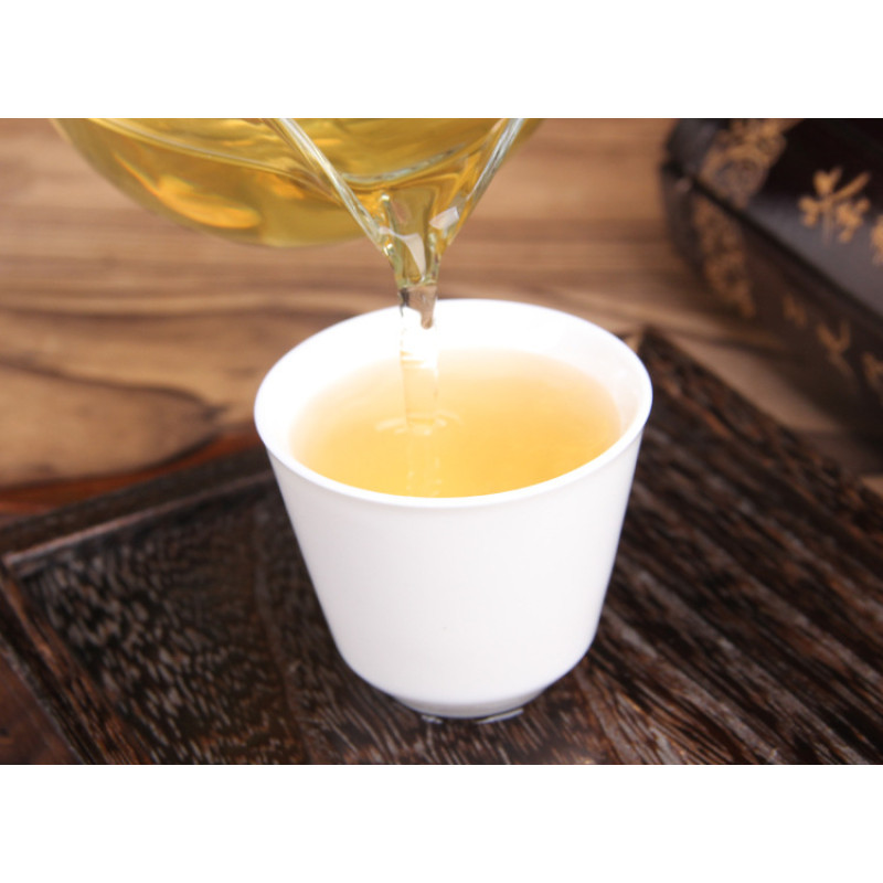 Чай шен пуер з стародавніх дерев "Цзінмай" (Jingmai), 100 г, млинець