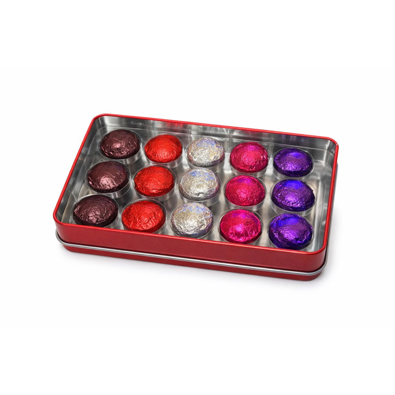 Подарунковий набір шу пуеру, асорті, 15 штук, банка