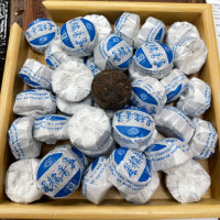 Чай пуер шу "Нуо Мі Сян", 5 г, міні точа