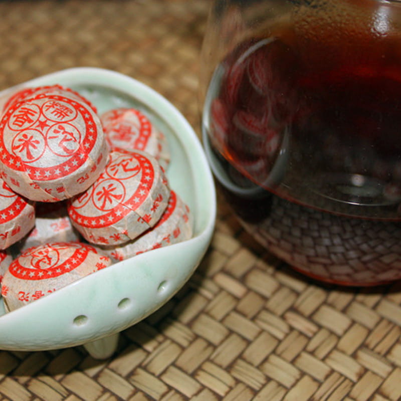 Чай пуер шу "Номі Сян", 5 г, міні точа