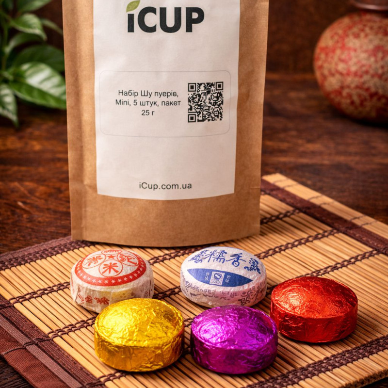 Набір Шу пуерів, міні, 5 штук, пакет