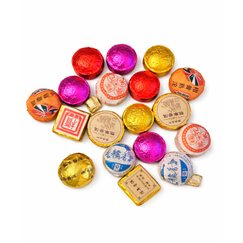 Набір Шу пуерів, СУПЕР (10 смаків), 20 штук, пакет