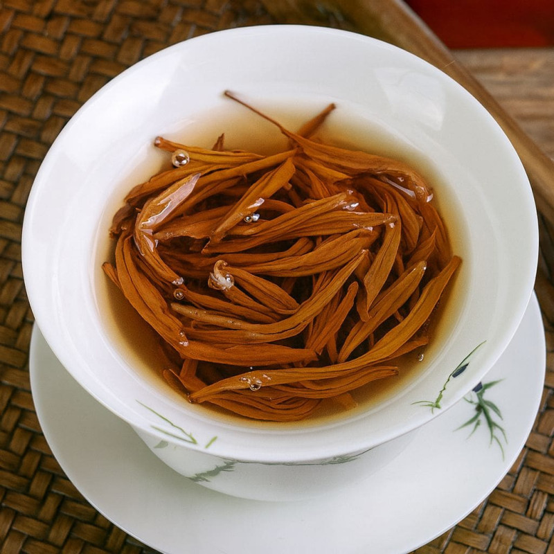 Червоний чай "Чжень Шань Сяо Чжун" (Zheng Shan Xiao Zhong), 50 г, банка