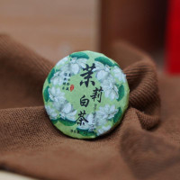 Білий чай "Фудінський жасмин" (Fuding Jasmine White Tea), 5 г, міні млинець / таблетка