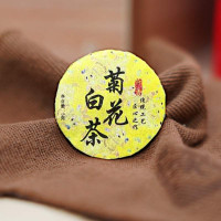 Білий чай "Цзюйхуа Бай Ча" (Juhua Bai Cha), 5 г, міні млинець / таблетка